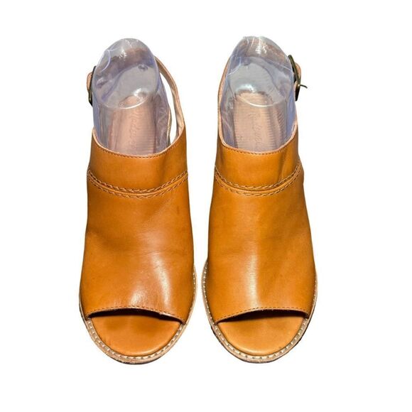Women’s Madewell heels size 9.5 Tan - Picture 2 of 6